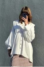 BALON KOL VİSKON GÖMLEK