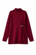 KNITTED TUNIC WITH ACCESSORIES