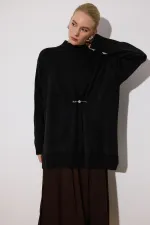 AKSESUARLI TRİKO TUNİK