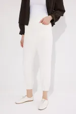 PANTALONS EN MAILLE ÉLASTIQUE