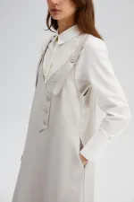 DÜĞME DETAYLI JİLE