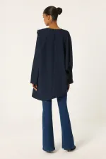 DRAPELİ KREP TUNİK