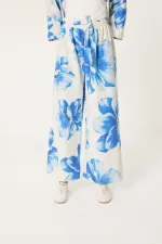 ÇİÇEK BASKILI KİMONO TAKIM