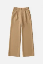 PİLELİ TAM BEL PANTOLON