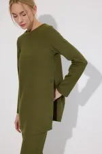 ÇIT ÇIT DETAYLI TUNİK PANTOLON TAKIM