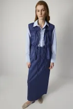 BÜZGÜ DETAYLI YELEK