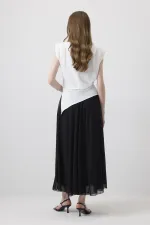 CHEMISE AVEC DÉTAIL DE PLIS AUX ÉPAULES