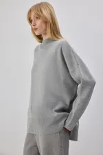 DİK YAKA BASIC TRİKO KAZAK