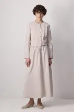 ENSEMBLE VESTE ET JUPE CUPRA