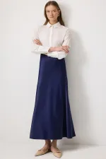 100% Cotton Basic Satin Skirt 100% Cotton Basic Satin Skirt