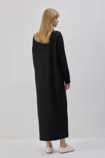 STRAIGHT-FIT DRESS WITH ZIPPER STRAIGHT-FIT DRESS WITH ZIPPER