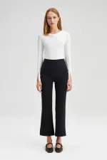 BELİ LASTİKLİ KREP PANTOLON