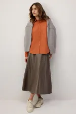 TEK CEPLİ OVERSIZE GÖMLEK