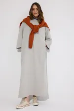 KNITTED DRESS WITH POCKETS