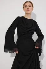 LINED CHIFFON DRESS LINED CHIFFON DRESS