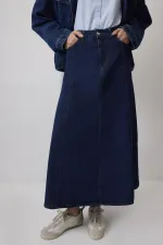 A KESİM DENİM ETEK