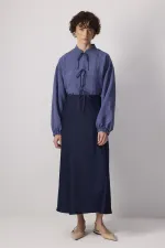 JUPE BASIQUE EN SATIN