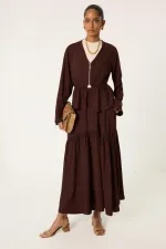 ENSEMBLE TUNIQUE ET JUPE À FERMETURE ÉCLAIR