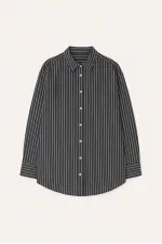 CHEMISE À RAYURES EN VISCOSE