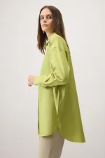 OVERSIZE CREPE SHIRT