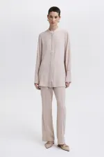 STAND COLLAR SHIRT