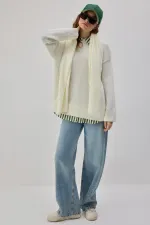 PULL À COL ÉCHARPE