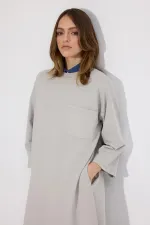 KNITTED DRESS WITH POCKETS