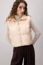 ZIPPED PUFFER VEST ZIPPED PUFFER VEST