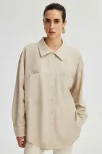 SHIRT WITH FRINGE DETAIL