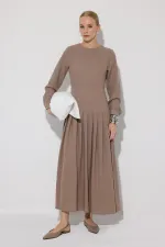 PADDED MAXI DRESS PADDED MAXI DRESS