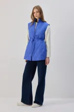 QUILTED VEST WITH ZIPPER