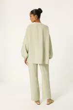 ENSEMBLE MODAL PLISSÉ