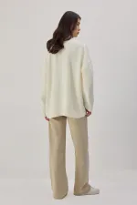 FİYONK DETAYLI TRİKO HIRKA