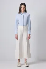 NERVÜRLÜ KREP PANTOLON