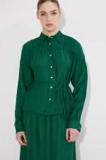 VİSKOZ GÖMLEK ETEK TAKIM