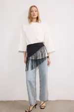 KNITTED TUNIC WITH POCKETS