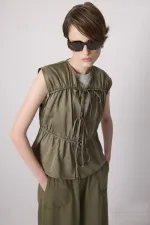 BÜZGÜ DETAYLI YELEK