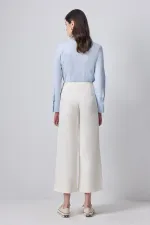 NERVÜRLÜ KREP PANTOLON