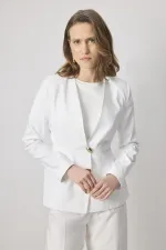 METAL DÜĞMELİ KUPRA CEKET