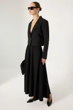 JUPE À MOTIFS AVEC TAILLE ÉLASTIQUE