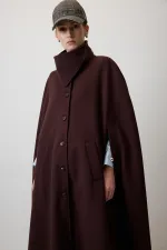 Poncho Cashmere Coat