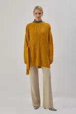 SIDE-TIE KNITTED TUNIC