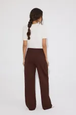 BELİ LASTİKLİ ÖRME PANTOLON