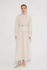 KEMER DETAYLI TUNİK ETEK TAKIM