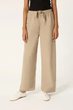 GENİŞ PAÇA MODAL PANTOLON