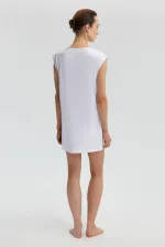 SLEEVELESS LINED TUNIC