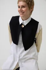 POPLIN SHIRT WITH BOLERO
