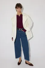 BODY EN VISCOSE À BOUTONS-PRESSION