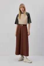 YÜKSEK BEL PARÇALI ETEK