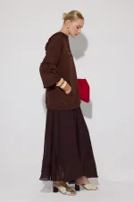 Balloon Sleeve Hooded Sweatshirt